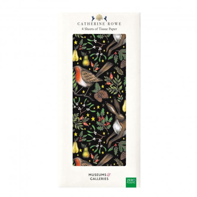 Museums & Galleries Catherine Rowe Christmas Garden Tissue Paper