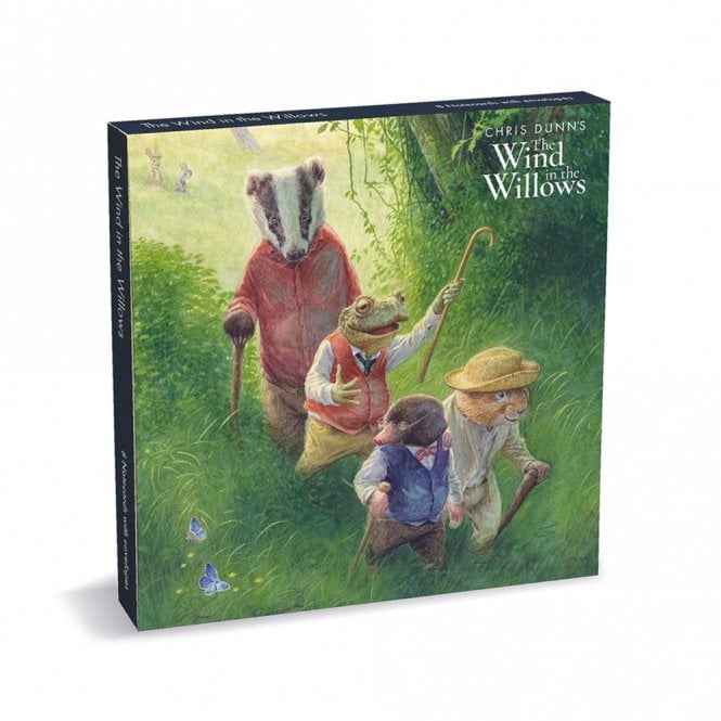 Museums & Galleries Chris Dunn Wind In The Willows Square Notecard Pack