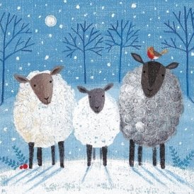 Christmas Bleatings Pack of 8 Charity Christmas Cards