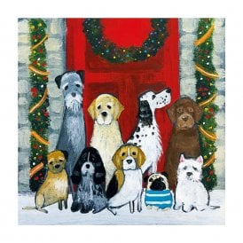 Ding Dong Merrily On High Pack of 8 Charity Christmas Cards