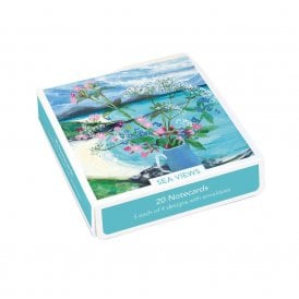 Jane Askey Sea Views Pack of 20 Square Notecards Pack