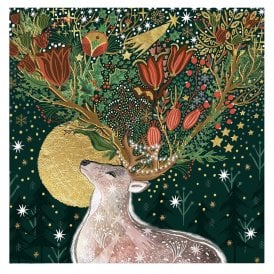 King of the Forest Pack of 5 Christmas Cards