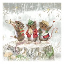 Macmillan Musical Mice Pack of 8 Christmas Cards