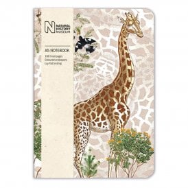 Natural History Museum Giraffe A5 Luxury Notebook