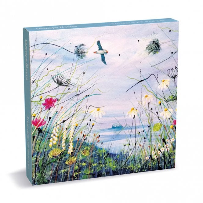 Museums & Galleries Seascape Blooms Square Notecard Pack