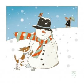 Snowman Pack of 6 Christmas Cards