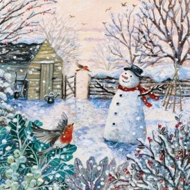 Snowy Garden Pack of 20 Charity Christmas Cards