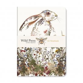 Wild Press Wildflower Hare A5 Notebook