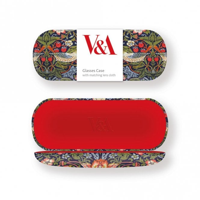 Museums & Galleries William Morris Strawberry Thief Glasses Case