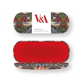 William Morris Strawberry Thief Glasses Case