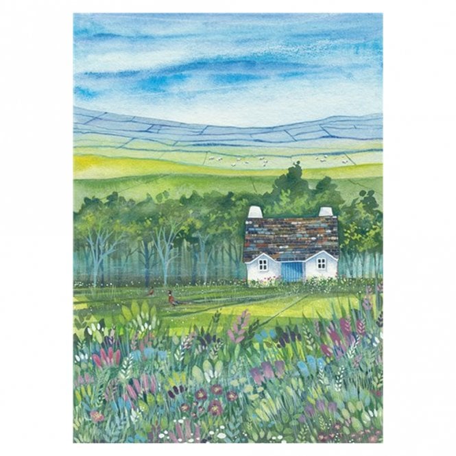 Natural Partners Kate Brazier Hellebore Cottage Card