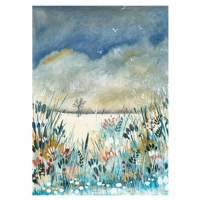 Natural Partners Kate Brazier Winter Skies Card