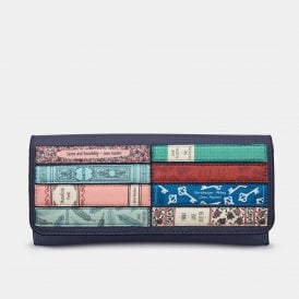 Jane Austen Bookworm Navy Glasses Case