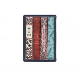 Jane Austen Navy Card Holder
