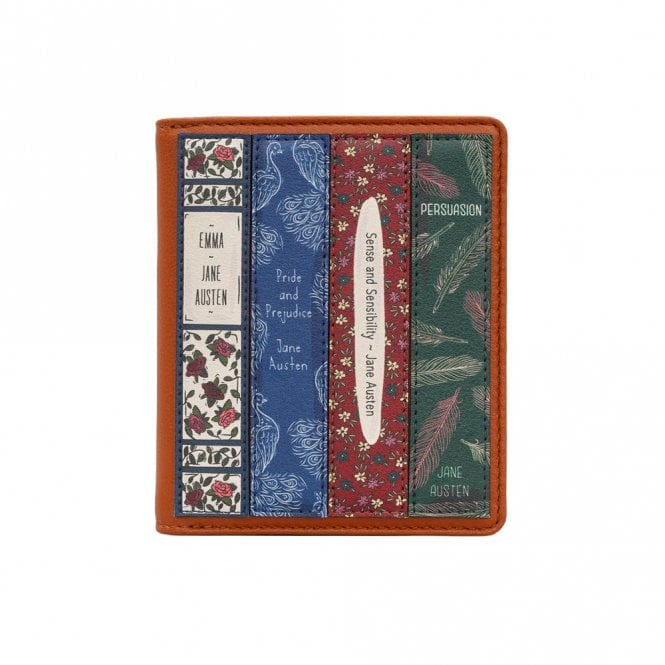 New Disguise Jane Austen Tan Book Club Flap Over Purse