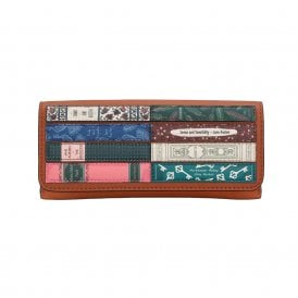 Jane Austen Tan Book Club Glasses Case