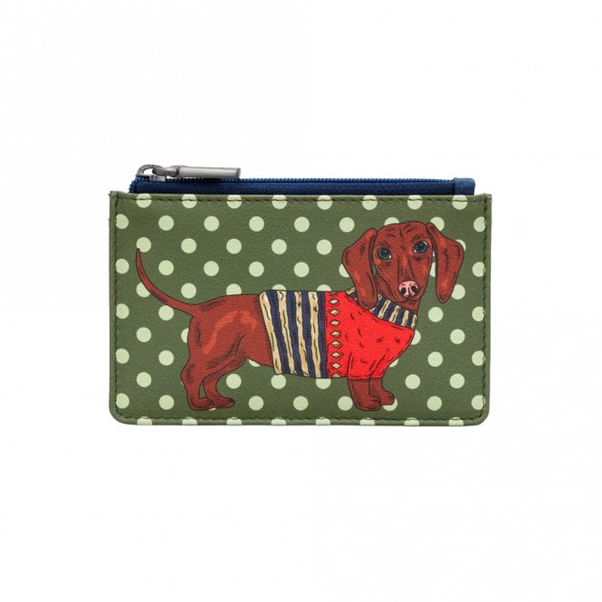New Disguise Sausage Dog Card Holder Purse
