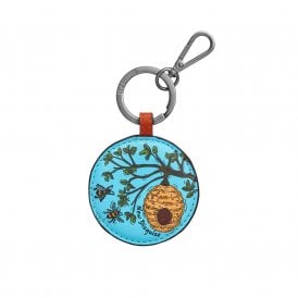 Scribble Street Bees Keyring