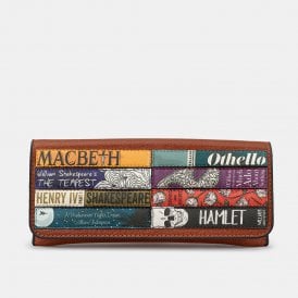 Shakespeare Bookworm Brown Glasses Case