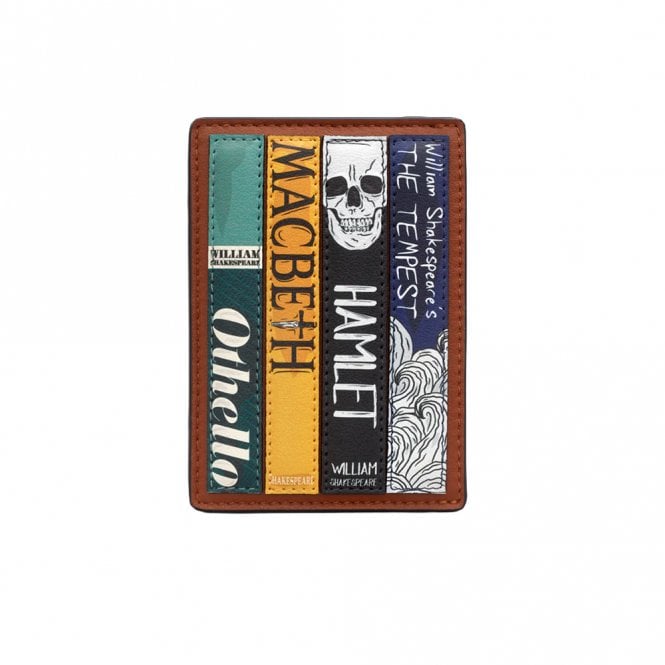 New Disguise Shakespeare Tan Card Holder