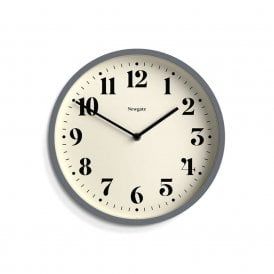 Number Four French Navy Wall Clock
