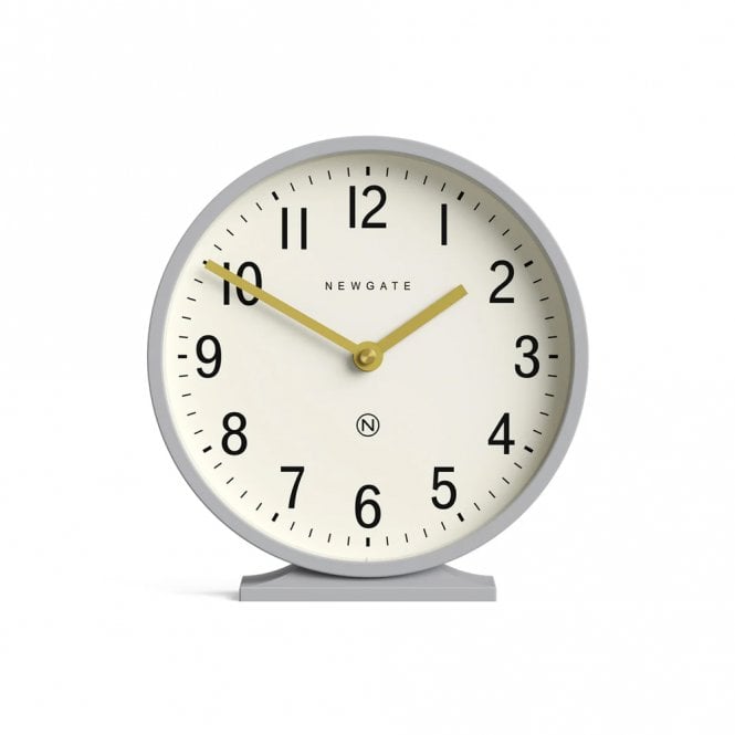 Newgate Q Grey Mantel Clock