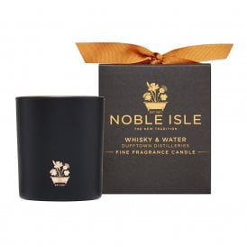 Whisky & Water Scented Candle