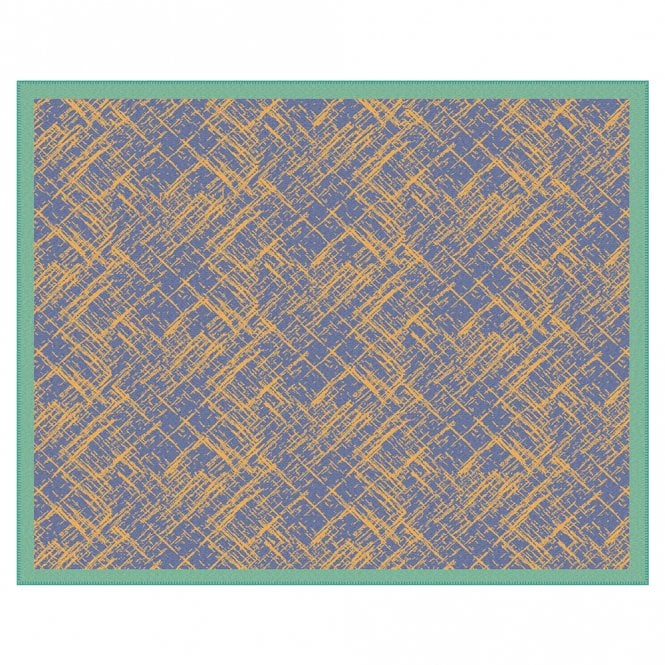 Northern Woven Crosshatch River Bank Recycled Cotton Throw