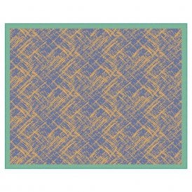 Crosshatch River Bank Recycled Cotton Throw