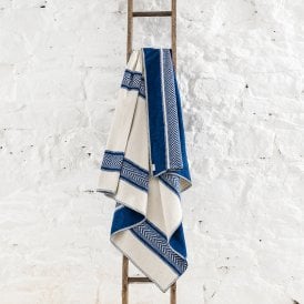 Ian Mankin Seastripe Recycled Cotton Throw