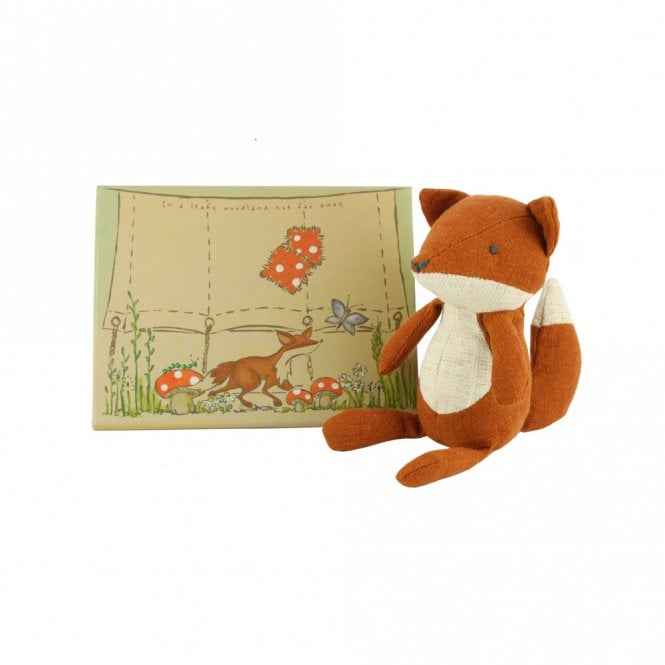 Nutshell Toys Daisy The Fox in Tent Box