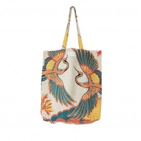 Crane Stone Canvas Bag
