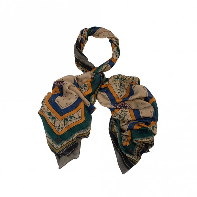 One Hundred Stars Fleur De Lys Sand Scarf