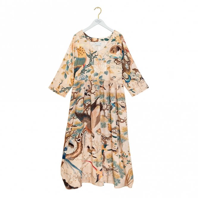 One Hundred Stars Hummingbird Nude Tulip Dress