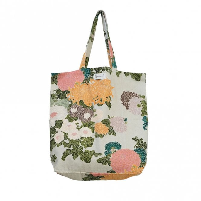 One Hundred Stars Jacquard Putty Canvas Bag