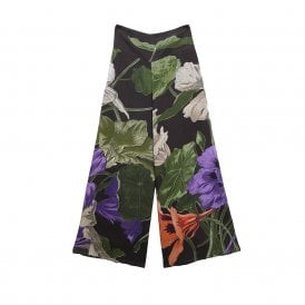 Nasturtium Black Palazzo Pants