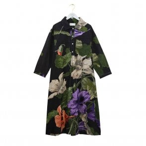 Nasturtium Black Pocket Dress