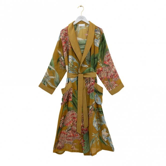 One Hundred Stars Rhodoleia Gold Gown