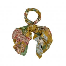 Rhodoleia Gold Scarf