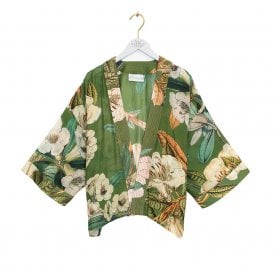 Rhodoleia Green Kimono