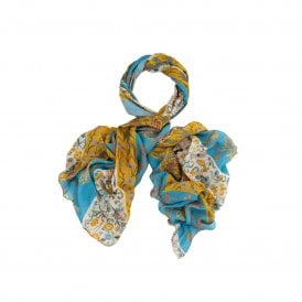 Ribbons Gold Scarf