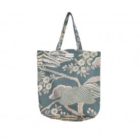 Rosa Blue Canvas Bag