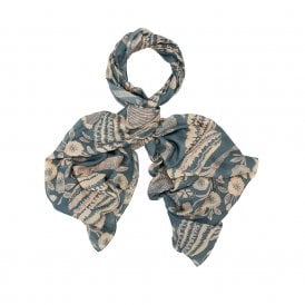 Rosa Blue Scarf