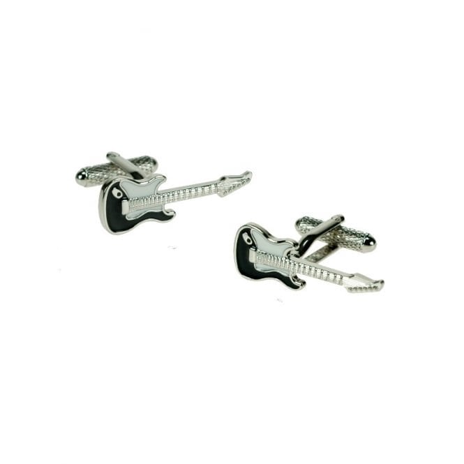 Onyx Art Electric Guitar Cufflinks