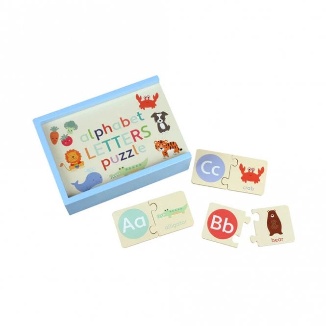 Orange Tree Toys Alphabet Puzzles In A Box