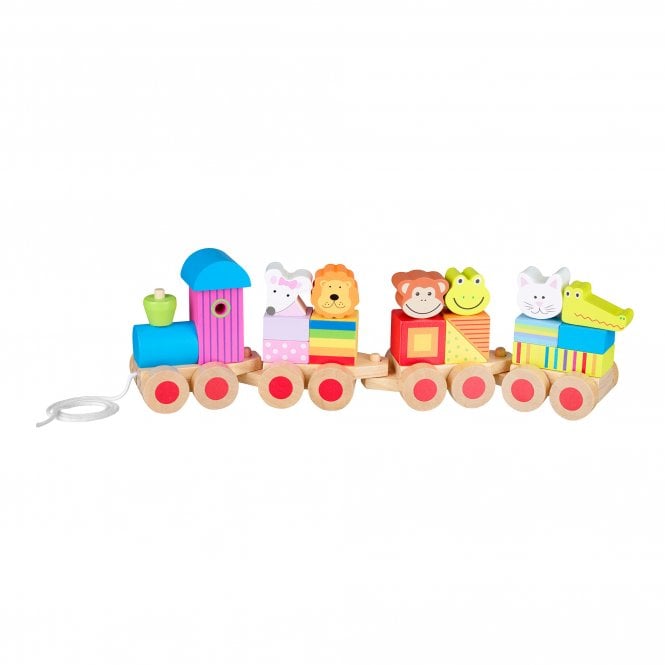 Orange Tree Toys Animal Puzzle Train Wooden Children's Toy