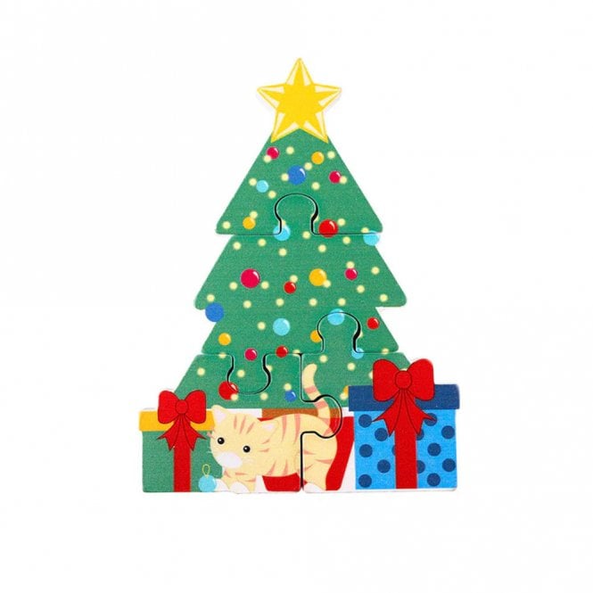 Orange Tree Toys Christmas Tree Mini Puzzle