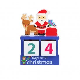 Countdown to Christmas Wooden Blocks