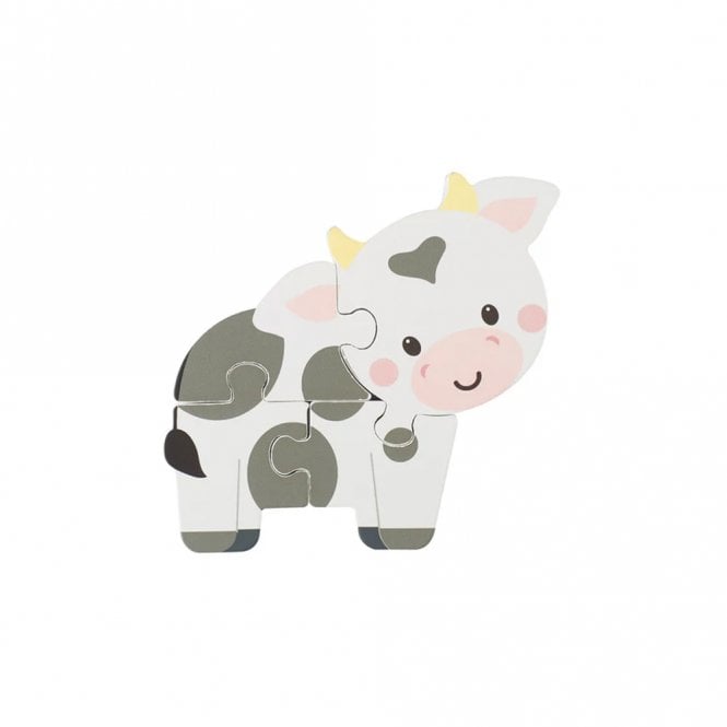 Orange Tree Toys Cow Mini Puzzle