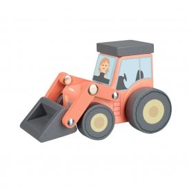Farm Loader Tractor Wooden Toy